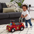 Radio Flyer Tinker Truck With Lights & Sounds, Toddler Ride On Toy, For Ages 1-3, Red