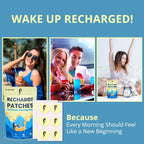 The Recharge Patch 24-Pack: Recovery Patches Cruise Essentials 2026 Women Festival Essentials Travel Essentials Cruise Ship Accessories Travel Size Toiletries Rebound Patches Must Haves for Energy