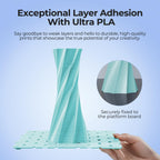 Soleyin 3D Printer Filament, Neatly Wound PLA Filament 1.75mm 1kg Spool (2.2lbs), High-Speed Printing, Dimensional Accuracy ±0.02mm, Strong Toughness & No Warping, Fit Most FDM 3D Printers,Blue