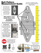 Energy Saving Garage Door Hinge - 4 Panel Doors Up to 12', MFG# R4416-40