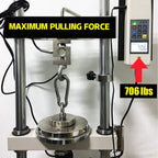 DIYMAG Strong Neodymium Fishing Magnets, 700 lbs(318 KG) Pulling Force Rare Earth Magnet with Countersunk Hole Eyebolt Diameter 2.95 inch(75 mm) for Retrieving in River and Magnetic Fishing