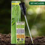 Soil PH Meter, Soil Moisture Sensor Meter, Soil PH Tester Gardening Tool Kits for Plant, Tree, Soil Tester for Moisture Great for Garden, Lawn, Farm, Indoor & Outdoor Use 295mm Long