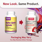 Jarrow Formulas® Alpha Lipoic Sustain with Biotin, 300 mg Alpha Lipoic Acid, Universal Antioxidant, Dietary Supplement, 60 Vegan Tablets, Up to a 60 Day Supply
