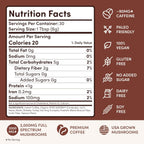 RYZE SUPERFOODS Dark Roast RYZE n Shine Bundle, Instant Mushroom Coffee + Probiotic Coffee Creamer with 6 Adaptogenic Mushrooms, Prebiotic+Probiotic Blends, Energy Focus Digestion Immunity, 30 sv each