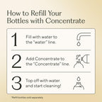 Branch Basics Concentrate Refill (33.8 oz) | All Purpose Multi-Surface Cleaning Concentrate - Replace Every Household Cleaner | Plant & Mineral-Based, Human-Safe, Fragrance Free