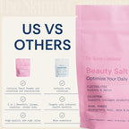 The Skinny Confidential Beauty Salt Hydration Powder with Grass-Fed Colostrum, Electrolytes & Pearl Powder to Support Immunity & Digestive Health - Supports Glowing Hydrated Skin & Radiant Hair