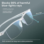 Gaoye 6 pack Executive Style Reading Glasses Men - Durable Readers with Blue Light Filtering - Comfortable Fit with TR90 Frames