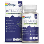 SOLARAY Postmenopause her Life Stages - Post Menopause Supplements for Women with Resveratrol - Vegan and Made Without Hormones - 60-Day Guarantee - Vegan, Lab Verified - 30 Servings, 60 VegCaps