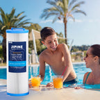JIPINE 4CH-949 Spa Filter Replacement for Pleatco PWW50L, Cal spa Filter FIL50-5D13H15FCT-3, Filbur FC-0172, SD-01143, 817-4050, Waterway Teleweir 50, Rising Dragon 50, Hot Tub Filter 2 Pack