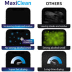 Glasses Wipes Lens Cleaner - Lens Wipes for Eyeglasses - 400 Pre-moistened Individually Wrapped Wipes for Eye Glasses, Electronics, Phone, Computer, Laptop Screen - Camera Lens Cleaner - Made in EU