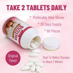 Wins Town Butt Booster Pills, Mention Buttocks Herbal Supplements, Plump Hips Enhancement Firming and Seductive, 60 Tablets