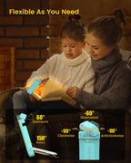 Glocusent USB Rechargeable Book Light for Reading in Bed, LED Reading Light