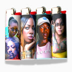 Custom Lighter Stickers with Own Pictures, Personalize Lighters PVC Film Wraps Reusable up to 3 Times - 6 Pack Upload 6 Photos Suitable for Bic Pocket Lighter Ideal for Gifts