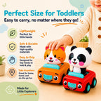 stargo Press to Go Car Toys, Montessori Toys for 1 Year Old Boy Gifts