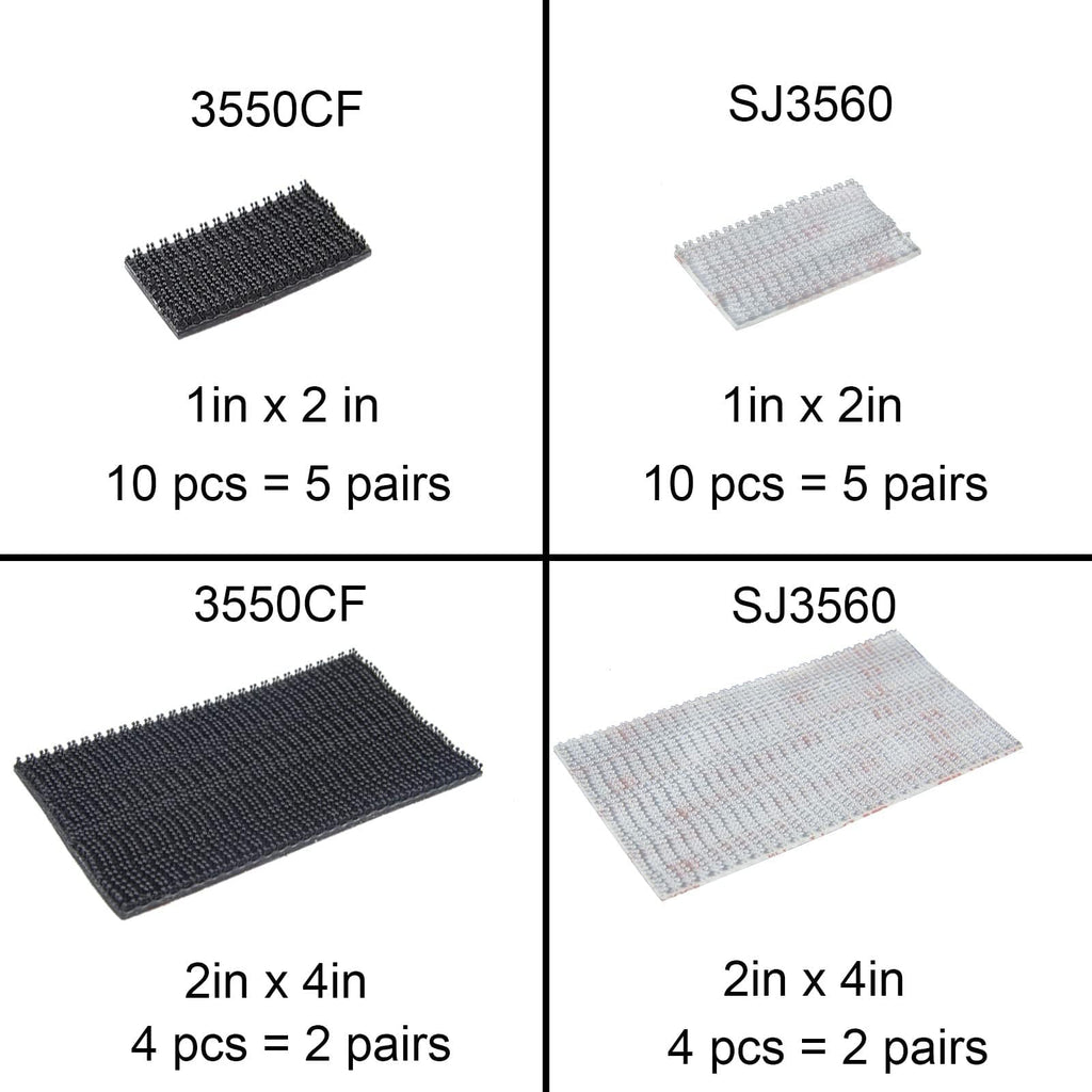 Dual Lock Tape 1in x 2in 10pcs, Heavy Duty Mounting Tape