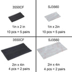 Dual Lock Tape 1in x 2in 10pcs, Heavy Duty Mounting Tape