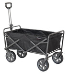 Mac Sports Collapsible Folding Outdoor Utility Wagon, Black
