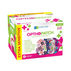 Opthopatch Eye Patches for Kids - Extra Sensitive Adhesive - Girls' Design [Series II] - 70 Count + 2 Reward Charts