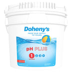 Doheny's pH Plus | Raise Your Swimming Pool pH Level | Pro-Grade Granular Soda Ash (Sodium Carbonate) | Proper pH Levels Protect Equipment & Prevent Eye and Skin Irritation | 25 LB Bucket