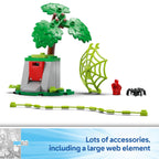 LEGO Marvel Spidey and His Amazing Friends Spin and Electro Dinosaur Vehicle Chase - Car and Motorcycle Preschool Building Toy for Kids, Boys and Girls, Ages 4+ - Gift Idea for Birthdays - 11198