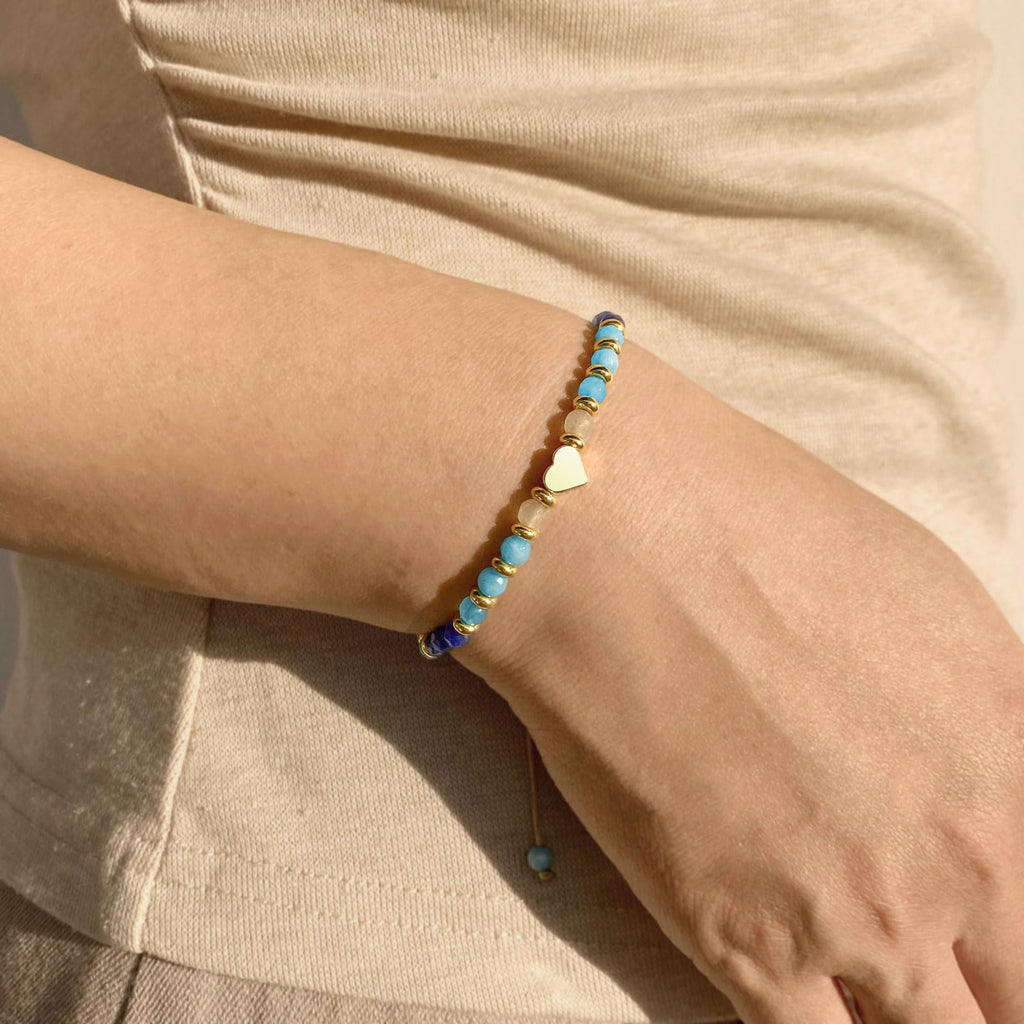 yupoxiu Natural Stone Bracelets - Inspirational Birthday Gifts for Women