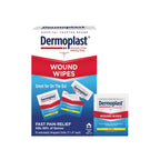 Dermoplast Wound Wipes, Antiseptic First Aid Cloths, 10 Count