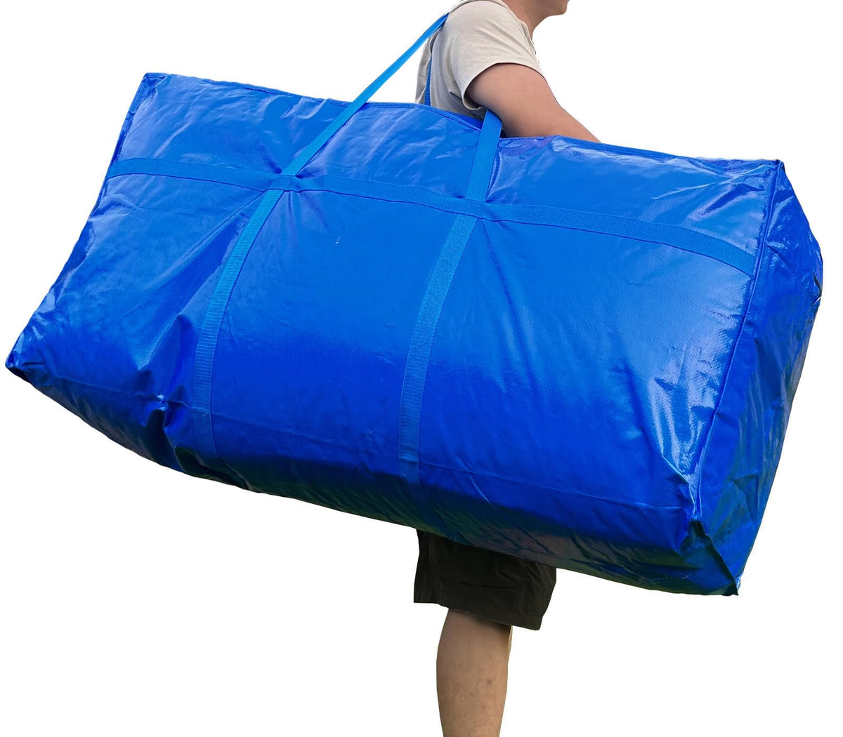 66 Gallon Extra Large Storage Bags, Huge Moving Bags Heavy Duty with Zipper