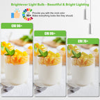 LED Light Bulbs, 100 Watt Equivalent A19 LED Bulbs, 13W 3000K Soft White 1500 Lumens Non-Dimmable Bright E26 Edison Medium Screw Bulbs for Home Bedroom Kitchen Living Room Office Lamp, 10-Pack