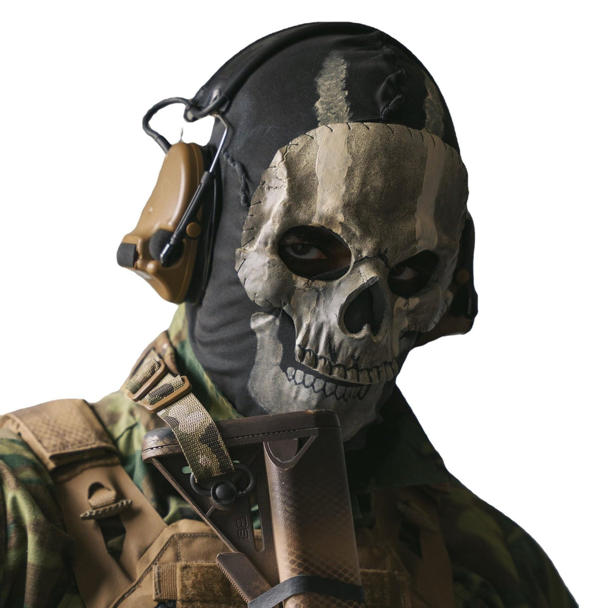 Lyxaof Ghost Balaclava Skeleton Ski Mask Halloween Cosplay Ghost Skull Mask
