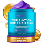 MAREE Purple Deep Conditioning Hair Mask for Damaged Hair & Blonde Toner