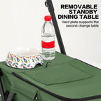 Pet Stroller Cat Dog Stroller Travel Folding Pet Carriers（Green）