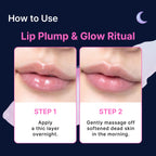 Perfect Sleep Lip Collagen 0.50fl.oz, Intensive Collagen Lip Sleeping Mask Infused with Peptides, Rice Protein & Willow Bark Extract for Overnight Plumping, Repairing & Smoothing, Korean Lip Treatment