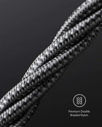 Anker USB C to USB C Cable, 100W Fast Charging Cable (2-Pack, 10 ft, Black)