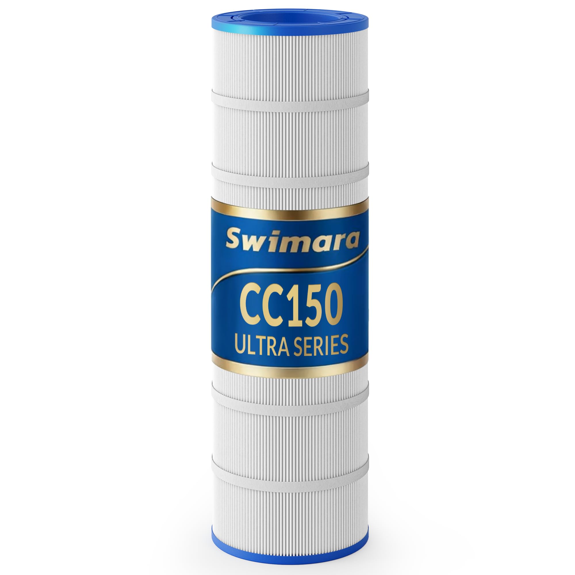 Swimara Pool Filter Cartridge Replacement for Pentair Clean & Clear and Posi-Clear RP Series, 5oz Trilobal Heavy-Duty Fabric, 150 Sq. Ft., CC150 PAP150