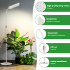Wiaxulay Grow Lights for Indoor Plants,Full Spectrum Plant Light 68in Stand