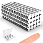 Caturledas Mini Magnets, 2x1mm Little Round Magnetic 400 Pack