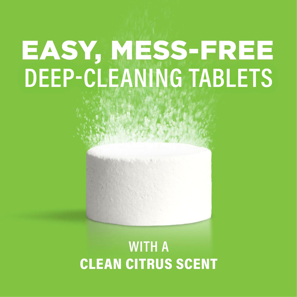 Affresh Garbage Disposal Cleaner, Helps Power Away Odor Causing Bacteria, Debris & Grime in Grind Chamber, Impeller & Drain Pipe, 6 Tablets, 6 Month Supply