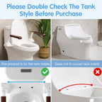Toilet Safety Rails for Seniors（520lbs), Adjustable Toilet Handle for The Elderly and Disabled, Handicap Toilet Safety Frame Grab Bars, Toilet Support Rails