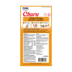 INABA Churu Cat Treats, Lickable, Squeezable Creamy Purée Cat Treat with Green Tea Extract & Taurine, 0.5 Ounces Each Tube, 24 Tubes (4 per Pack), Chicken Recipe