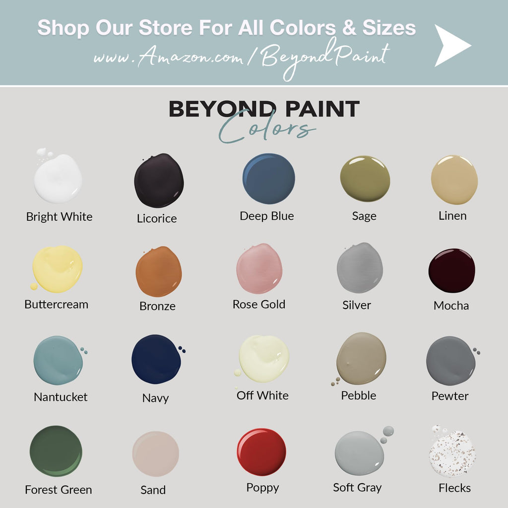 Beyond Paint Counter Top Paint - Pint - No Stripping No Sanding No Priming, Bone