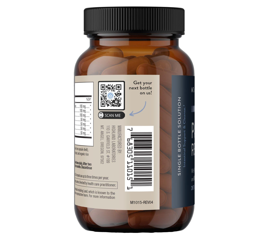 Mt. Angel Vitamins - para Response | Intestinal Health Support, Digestive Aid| Black Walnut Wormwood | Non-GMO, Vegan, 60 Vegetarian Capsules