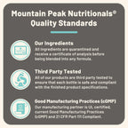 Mountain Peak Nutritionals Mood Support Formula - Supports Serotonin Levels - Hypoallergenic Dietary Supplement (90 Vegetarian Capsules)