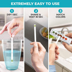 Varify Water Hardness Test Kit - Hard Water Test Strips for Well & Home