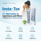 Serious Skincare INSTA-TOX Instant Wrinkle Filler for Face Serum, to Smooth + Blur Fine Lines, Deep Wrinkles, Lip Lines, Crow’s Feet & Pores, Temporary Face Tightener, .75 oz