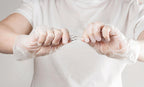 Basic Medical Clear Vinyl Exam Gloves, Latex-, Powder-Free, Case of 1,000, Large