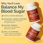 BRAINMD Balance My Blood Sugar Metabolic Wellness Supplement