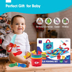 hahaland Montessori Toys for 1 Year Old - 10 in 1 Cloth Toddler Fishing Game with Stacking Cups, Baby Toy 12-18 Months One Year Old Boy Birthday Gift, Toddler Toys for 1 2 Year Old Boy Girl Gifts