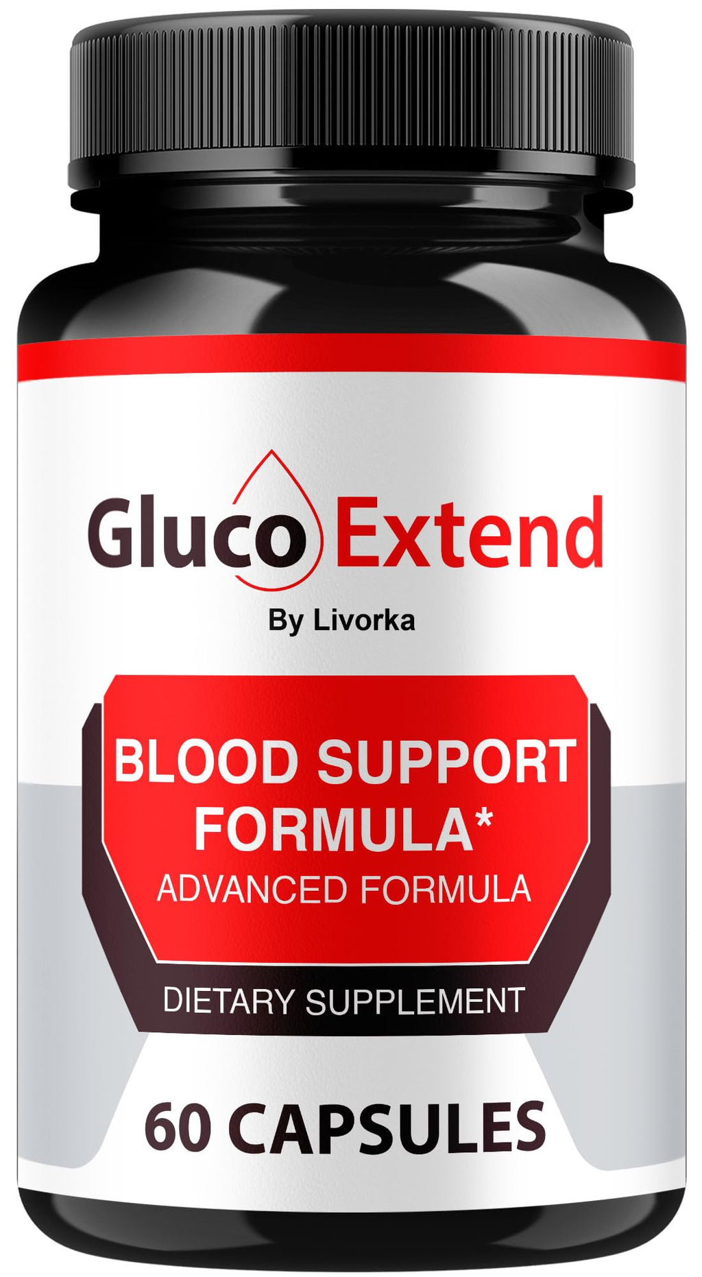 Gluco Extend - Gluco Extend Capsules Supports Healthy Levels All Natural Ingredients, GlucoExtend Pills Maximum Strength, Glucoextend Advanced Supplement Formula, 60 Capsules for 1 Month