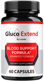 Gluco Extend - Gluco Extend Capsules Supports Healthy Levels All Natural Ingredients, GlucoExtend Pills Maximum Strength, Glucoextend Advanced Supplement Formula, 60 Capsules for 1 Month