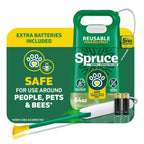Spruce Weed & Grass Killer₃ Kit, Power Wand, 2 AA Batteries Included, 64 Oz